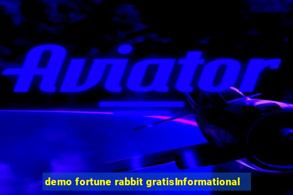 demo fortune rabbit gratisInformational